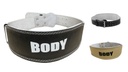 Ceinture musculation en cuir