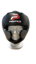 Casque de boxe protection menton et pommettes