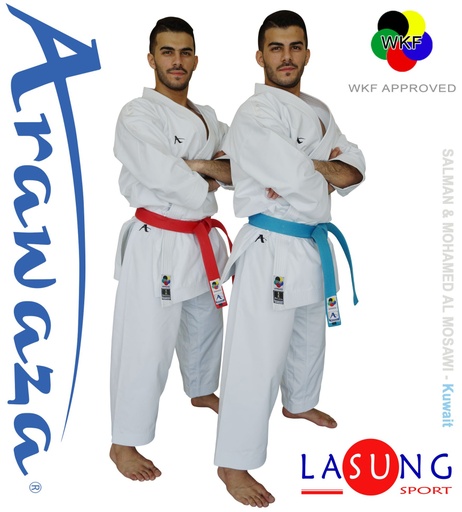 Karategi Uniforme kata  ARAWAZA Black Diamond - WKF approved