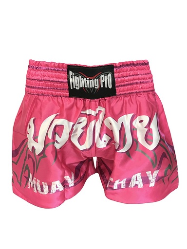 [SH1700T] Short boxe Thaï Rose - SH1700T